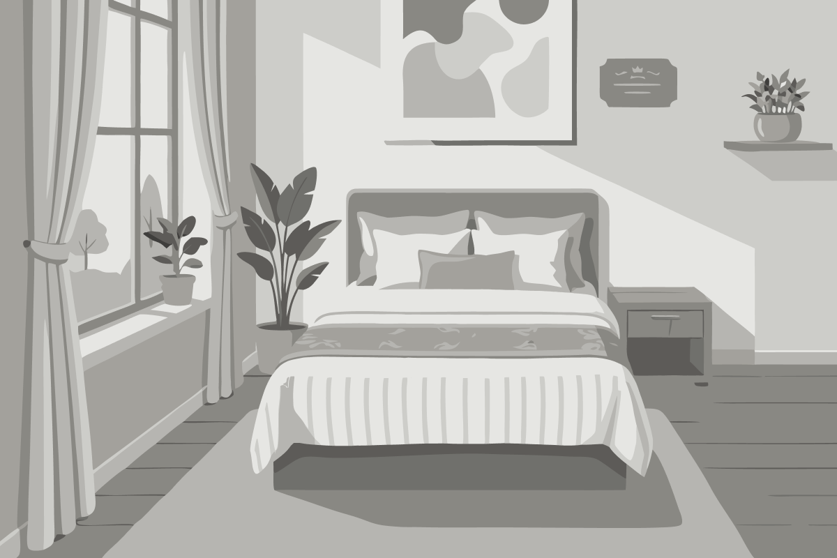 Habitación con cama grande - Adaptada para personas de movilidad reducida - No fumadores